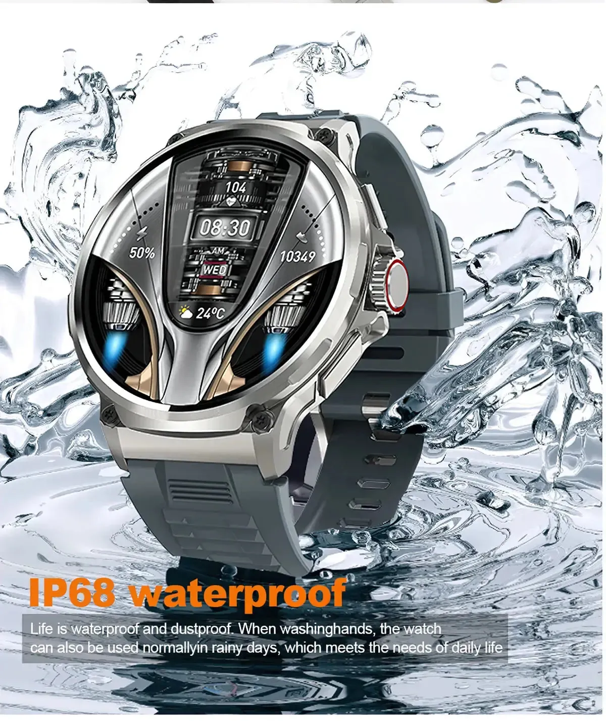 1.85" Ultra HD Smart Watch