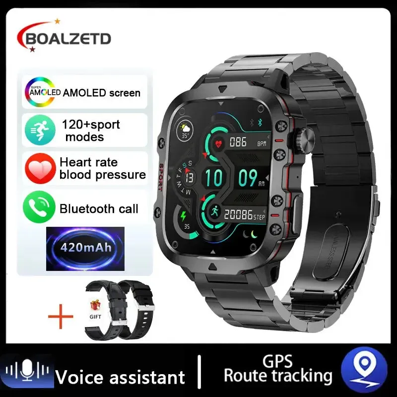 2024 Military Smart Watch - IP68