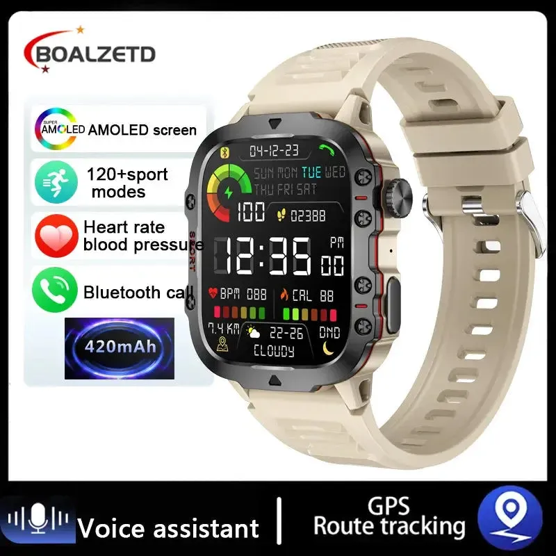 2024 Military Smart Watch - IP68