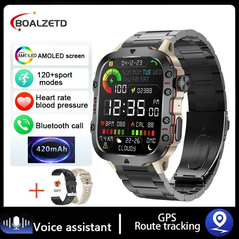 2024 Military Smart Watch - IP68