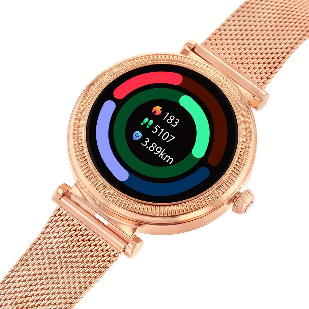 Active Pro Call  Smart Watch Rose Gold