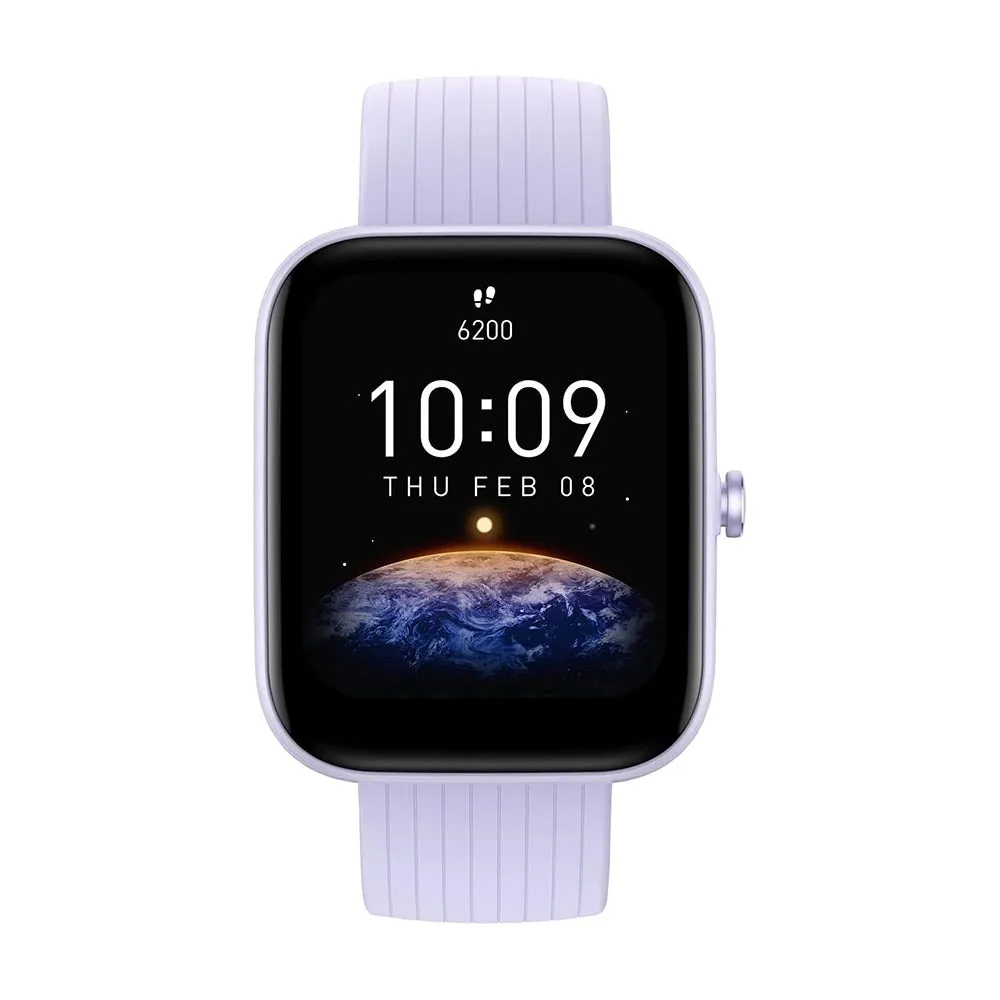 Amazfit Bip 3 smartwatch, purple