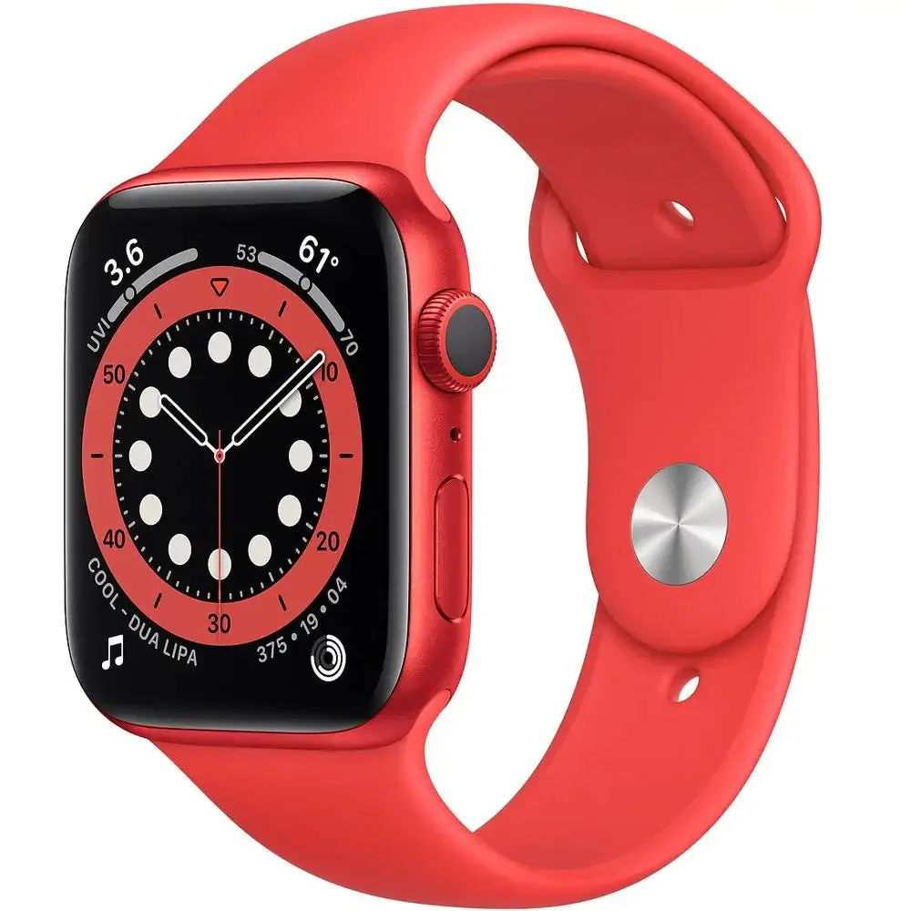 Apple Watch Series 6 Cellular 44mm (PRODUCT)RED Aluminium Case with (PRODUCT)RED Sport Band