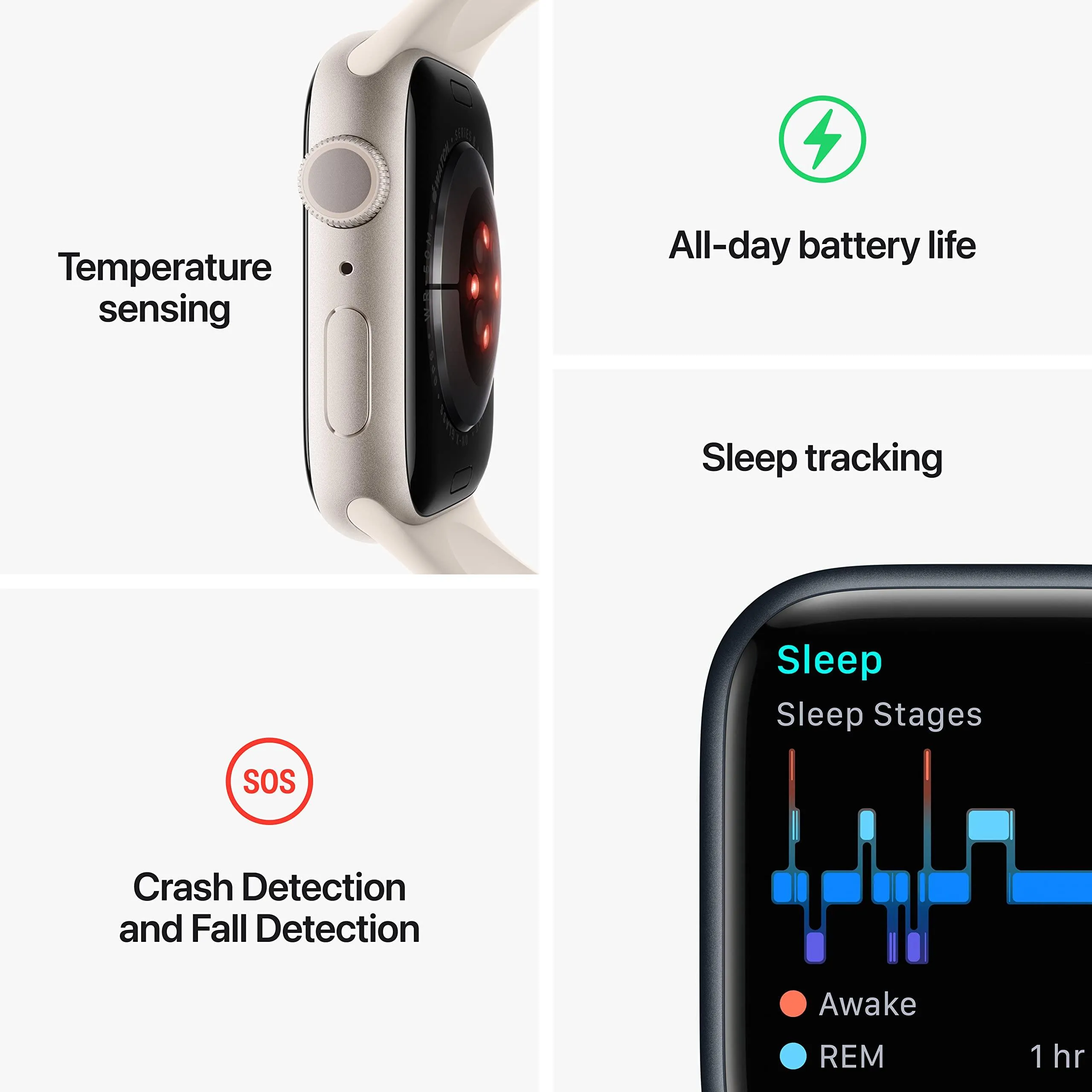 Apple Watch Series 8 [GPS 41mm].