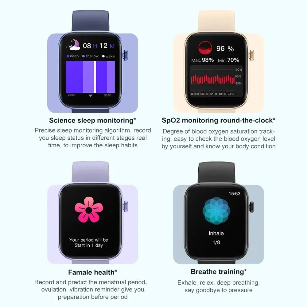 COLMI P71 Smartwatch | Voice Calling, Health Tracking, IP68 Waterproof