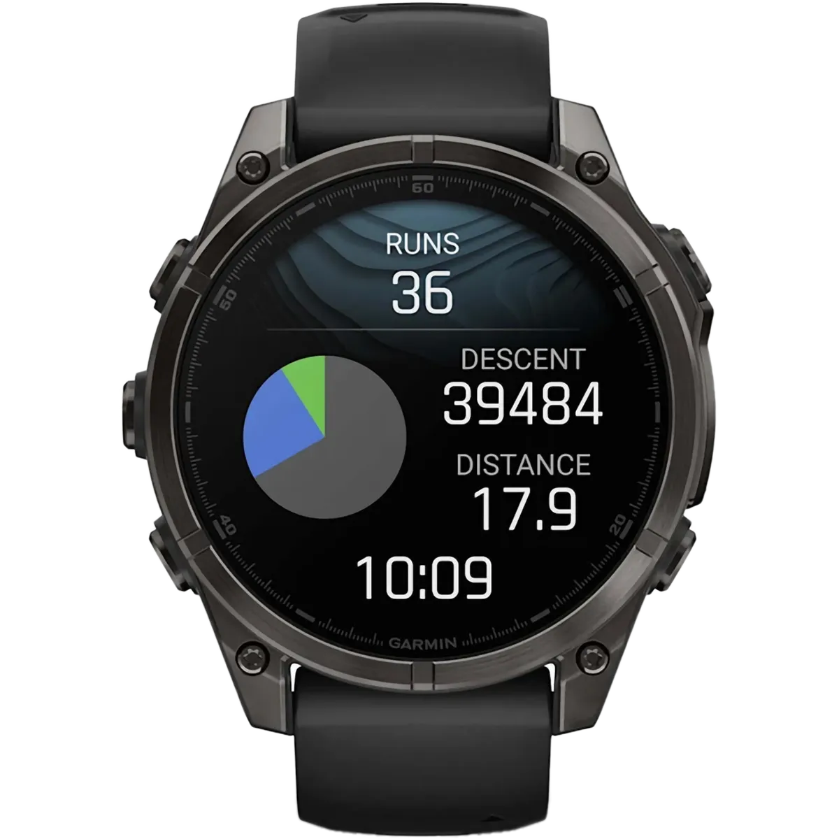 Fenix 8 Sapphire 47mm Amoled - Carbon Gray