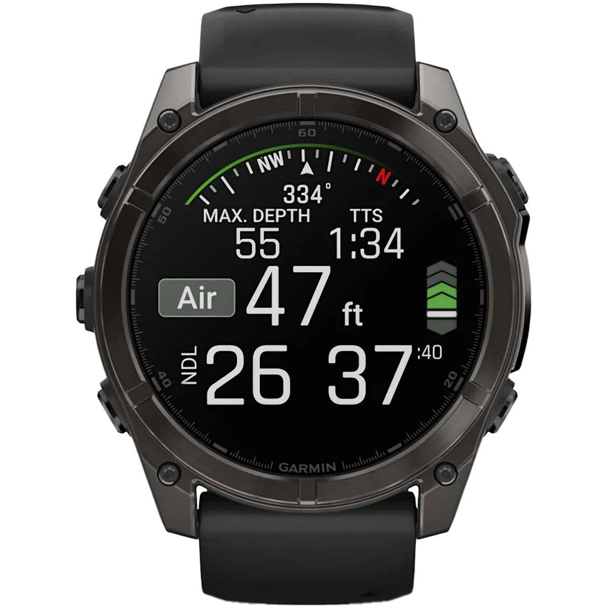 Fenix 8 Sapphire 51mm Amoled - Carbon Gray