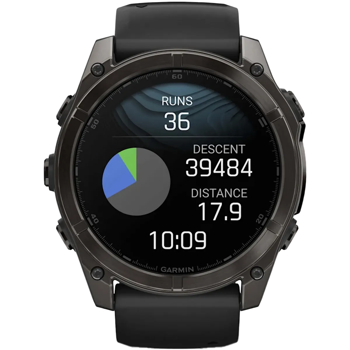 Fenix 8 Sapphire 51mm Amoled - Carbon Gray