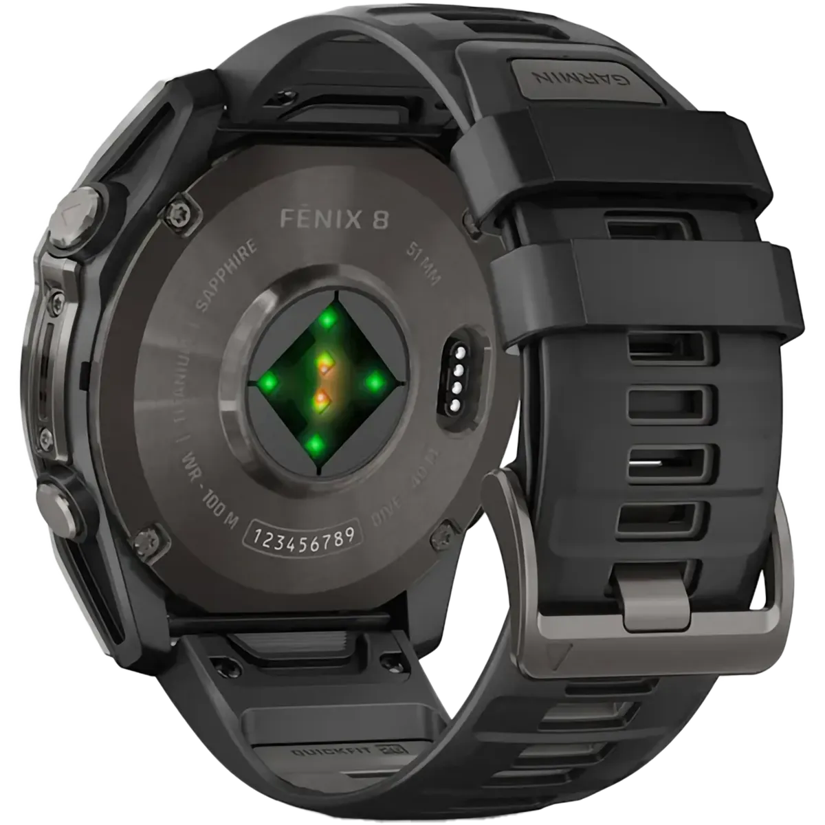 Fenix 8 Sapphire 51mm Amoled - Carbon Gray