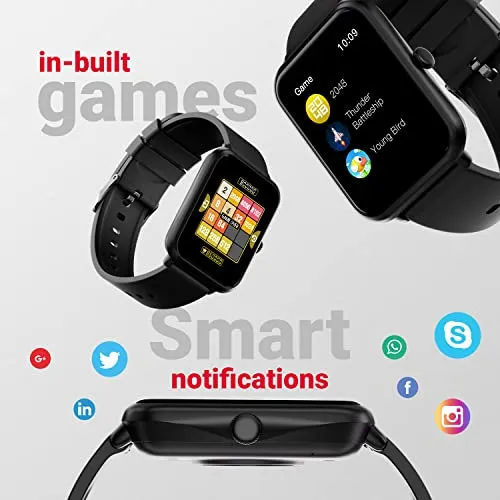 Fire-Boltt Ninja Call Pro Plus 1.83" Smart Watch with Bluetooth Calling, AI Voice Assistance, 100 Sports Modes IP67 Rating, 240 * 280 Pixel High Resolution