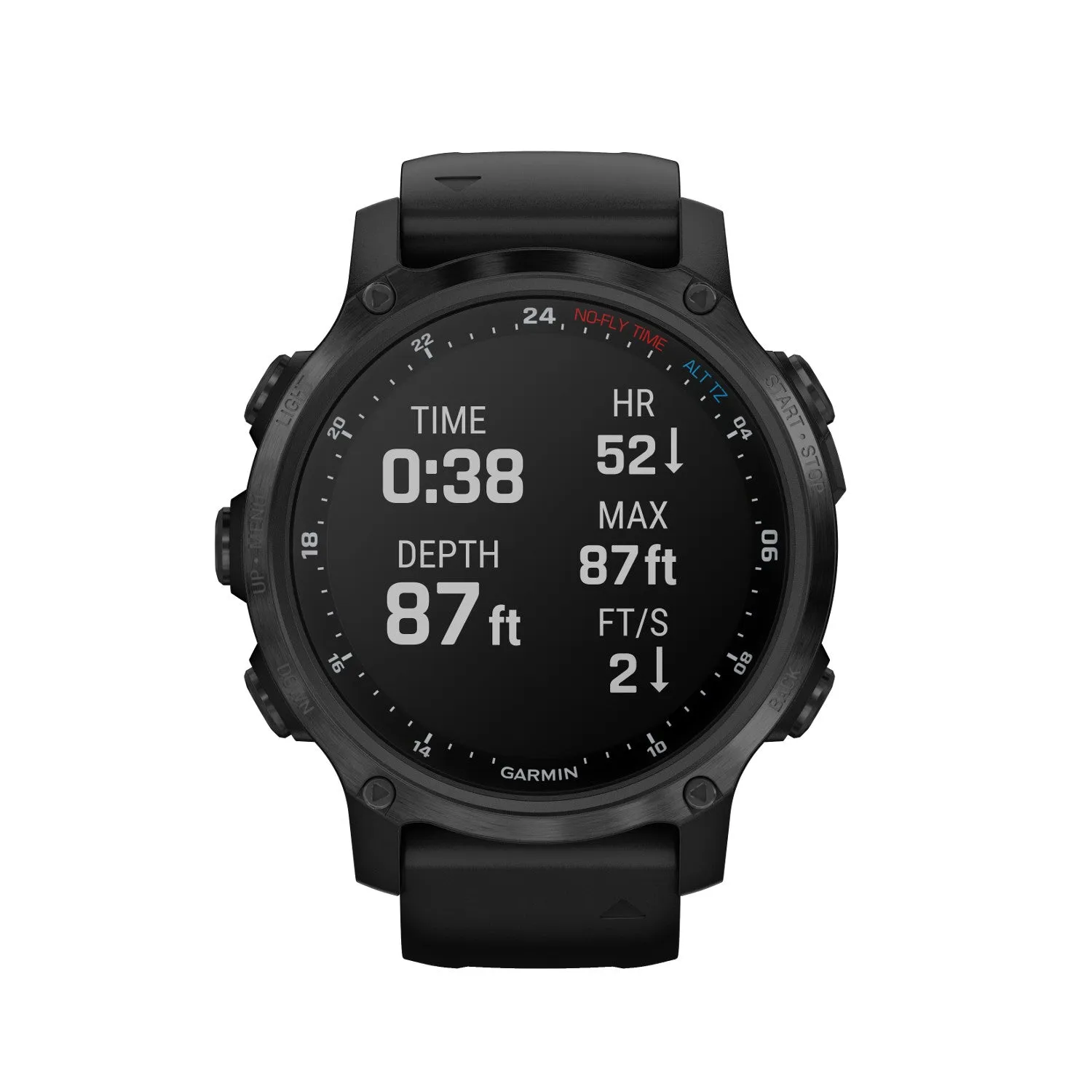 Garmin Descent Mk2S Carbon Gray DLC Watch-Style Dive Computer