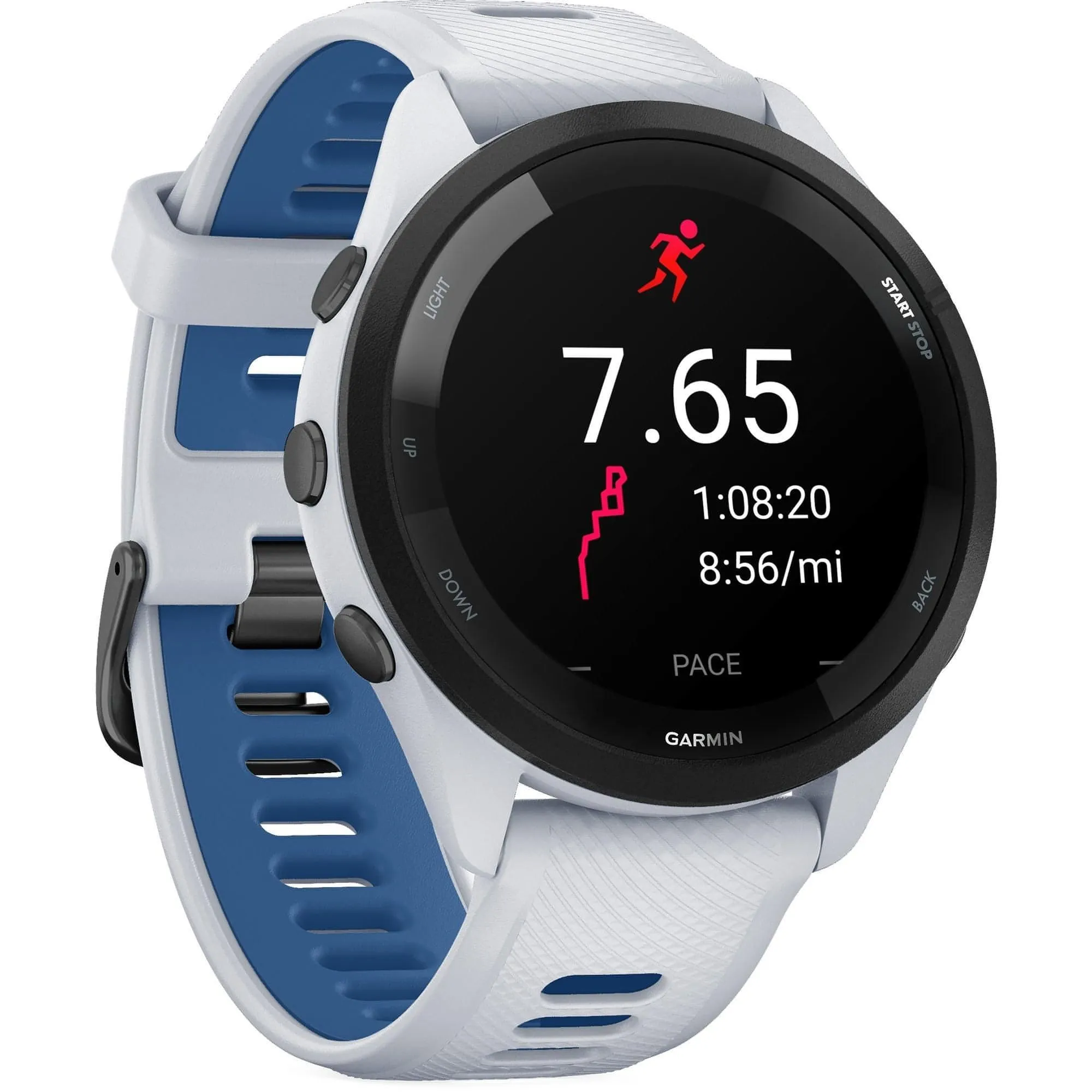 Garmin Forerunner 265 Music HRM With GPS Watch - White