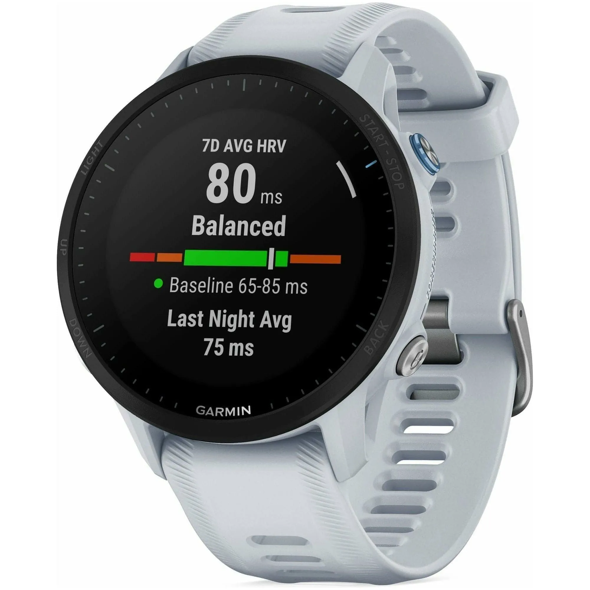 Garmin Forerunner 955 HRM With GPS Watch - White