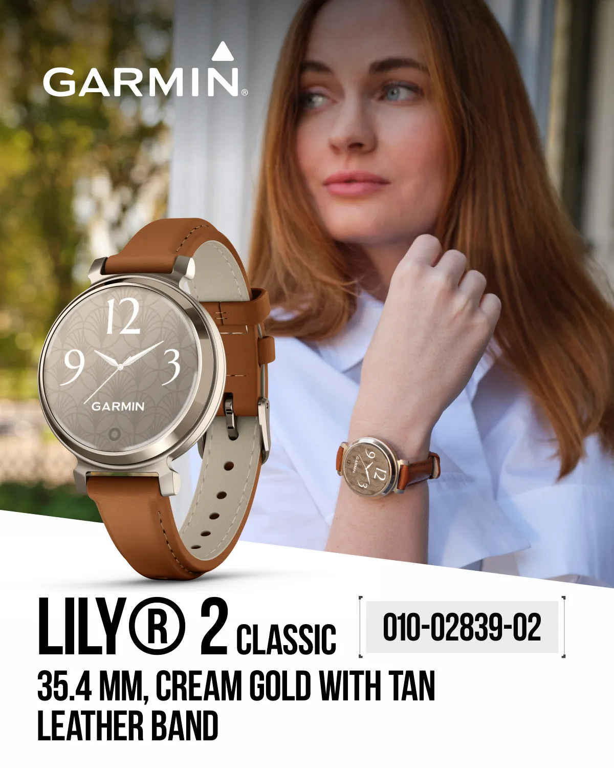 Garmin Lily 2 | Women Small Stylish Smartwatch & Fitness tracker | Up to 5 days Battery Life, Health & Wellness Monitoring