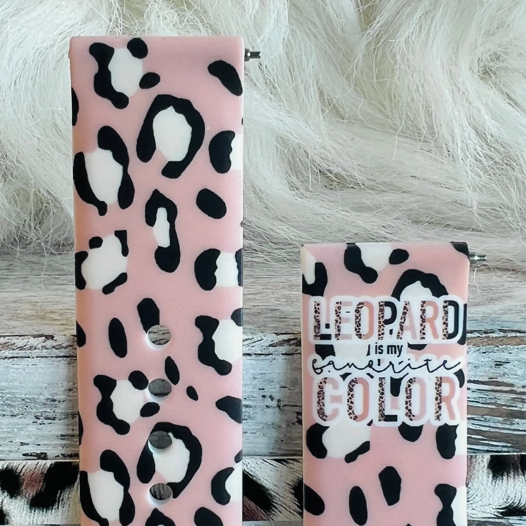 Leopard Is My Favorite Color Print Silicone Band For Samsung Watch