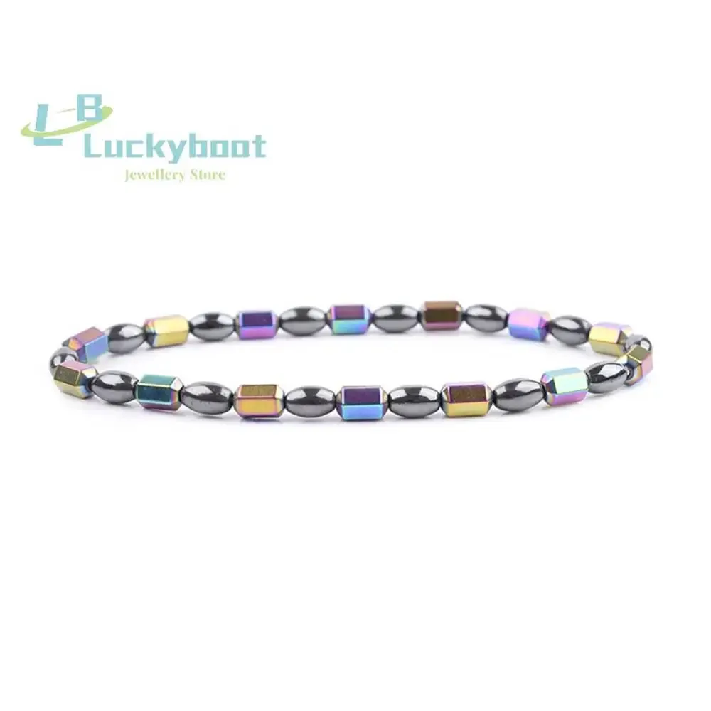 Magnetic Weight Loss Effective Anklet Colorful Gallstone Slimming Stimulating Acupoints Therapy Arthritis Pain Relief Bracelet