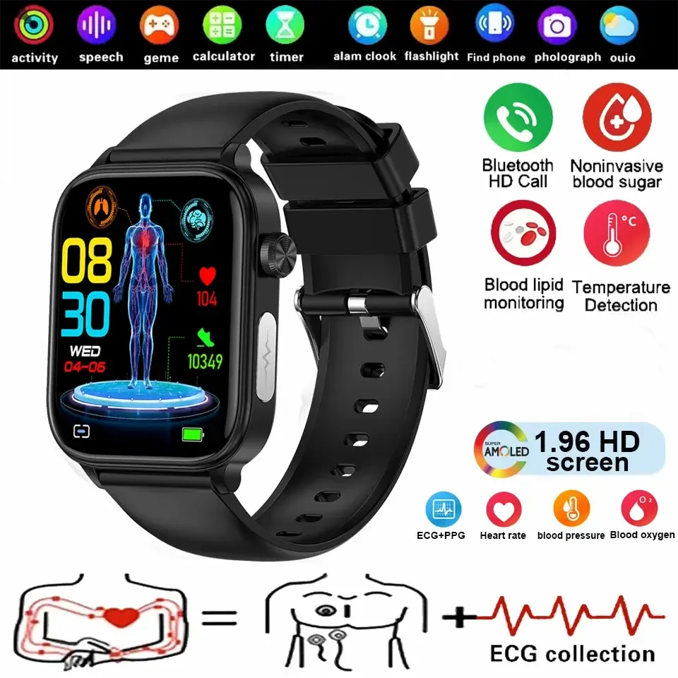 Medical Grade Smart Watch - 1.96"