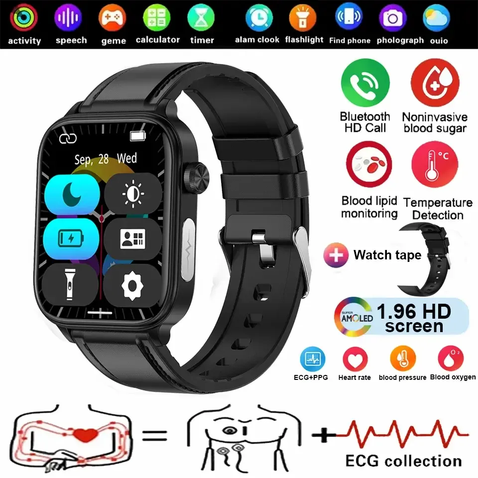 Medical Grade Smart Watch - 1.96"