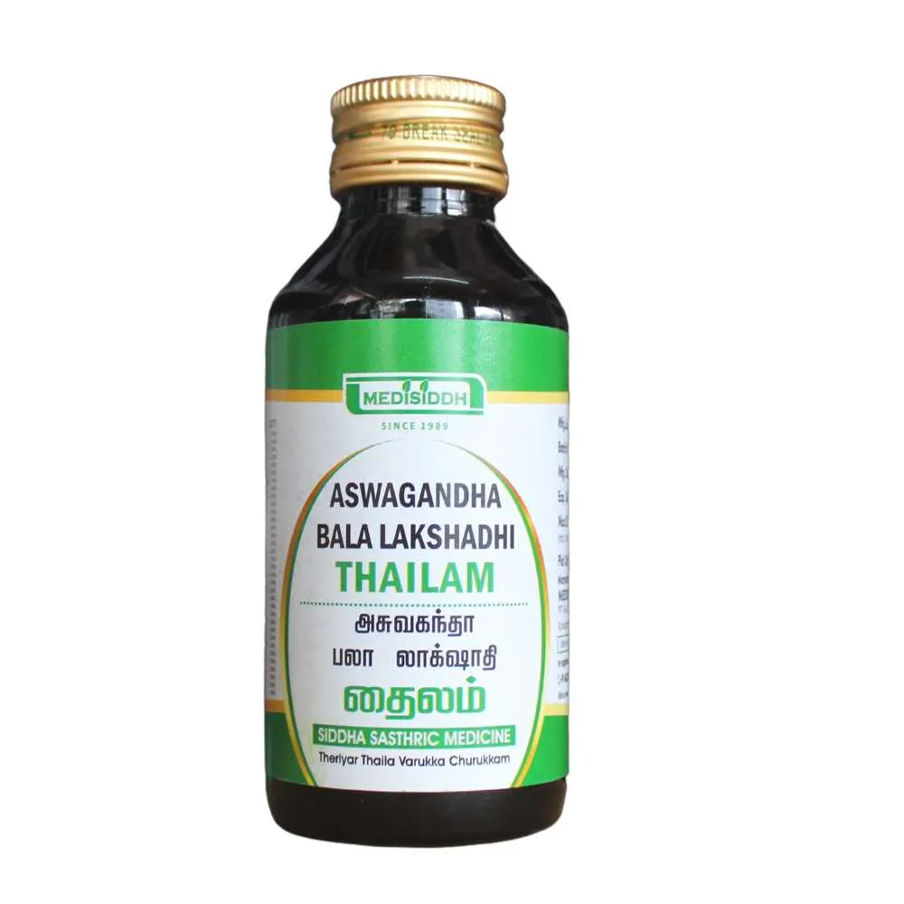 Medisiddh Aswagandha Bala Lakshadi Thailam 100ml