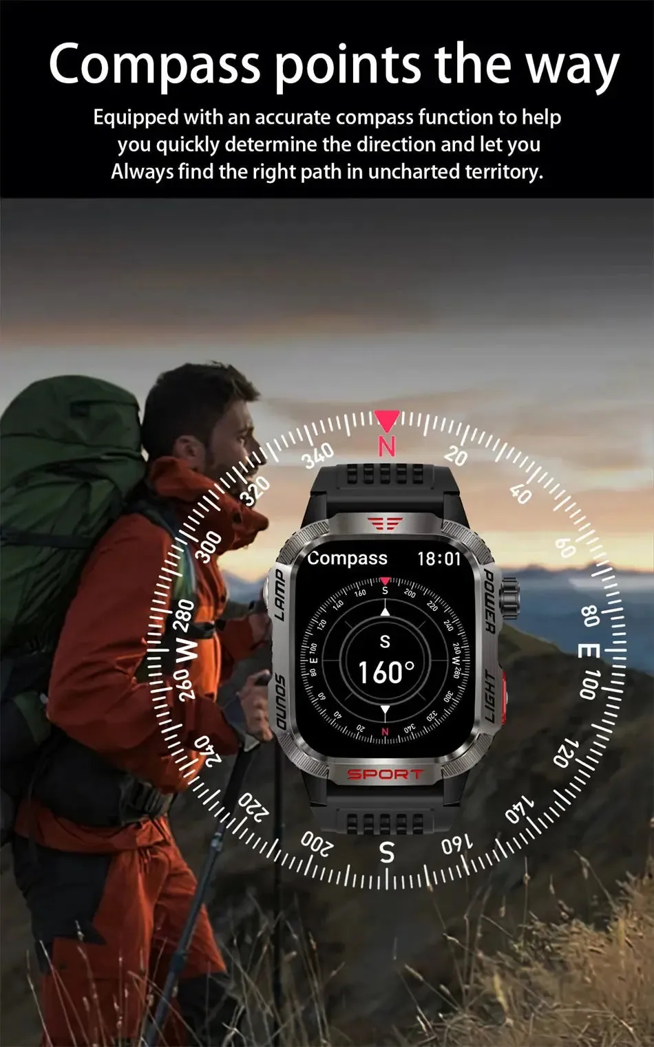 Military-Grade GPS Smartwatch