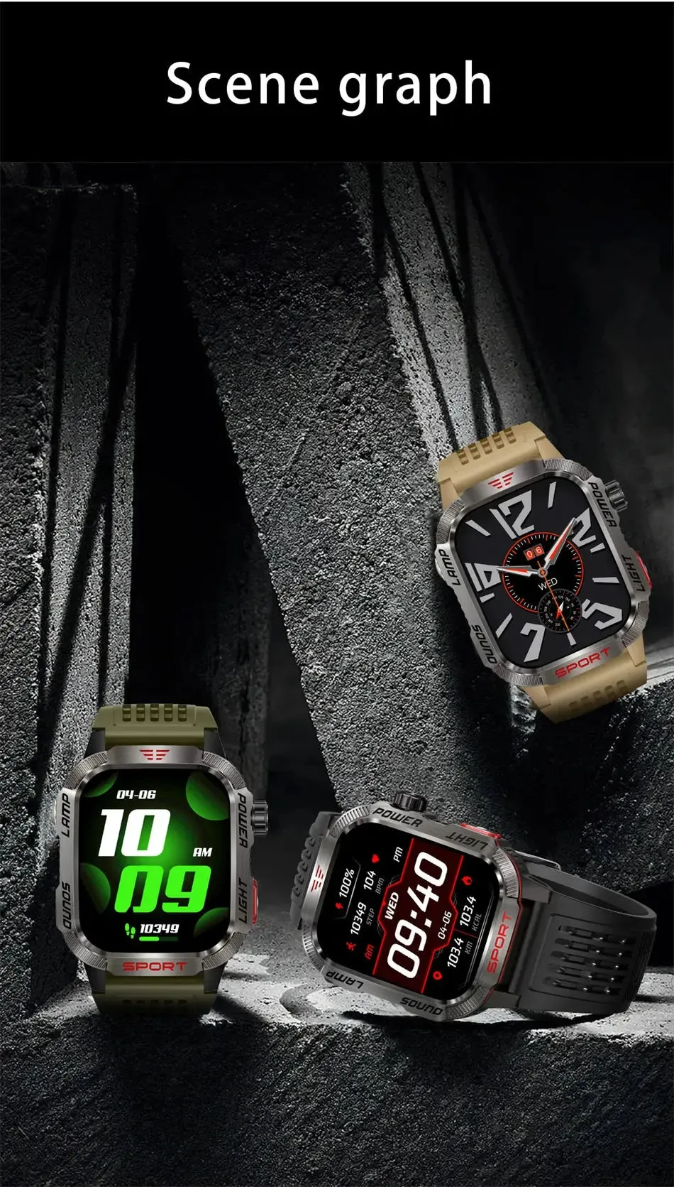 Military-Grade GPS Smartwatch