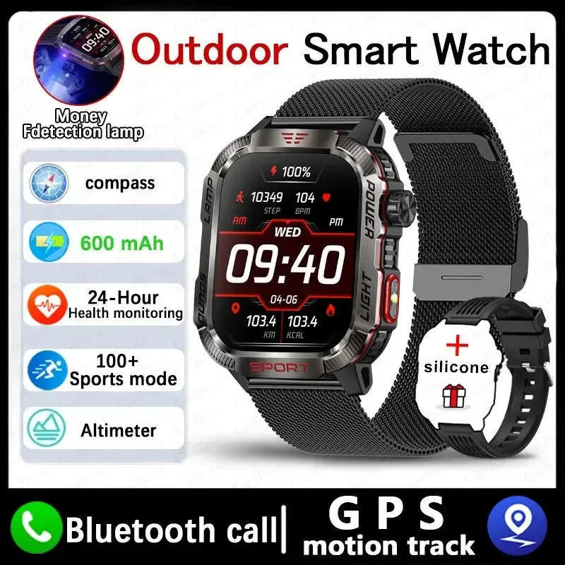 Military-Grade GPS Smartwatch