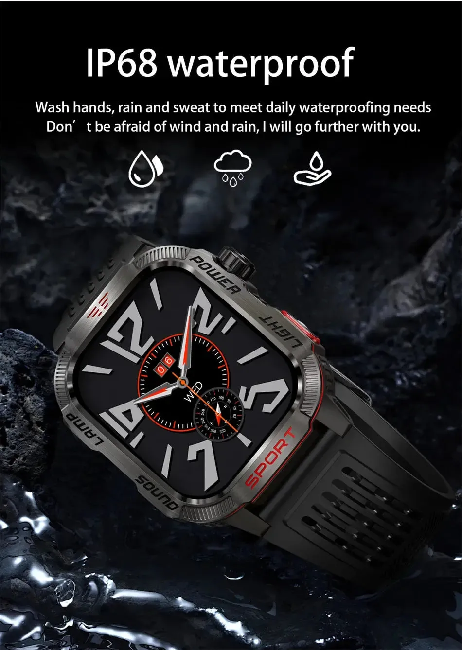 Military-Grade GPS Smartwatch