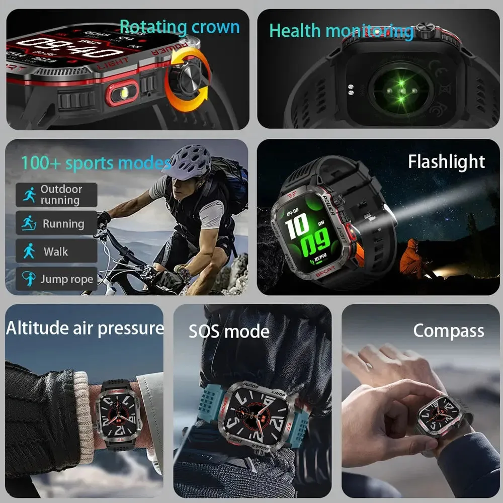 Military-Grade GPS Smartwatch