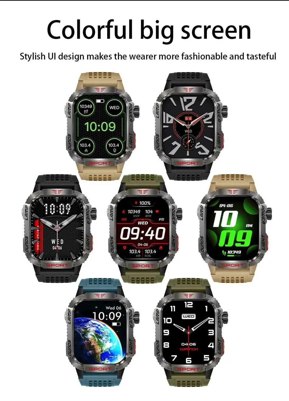 Military-Grade GPS Smartwatch