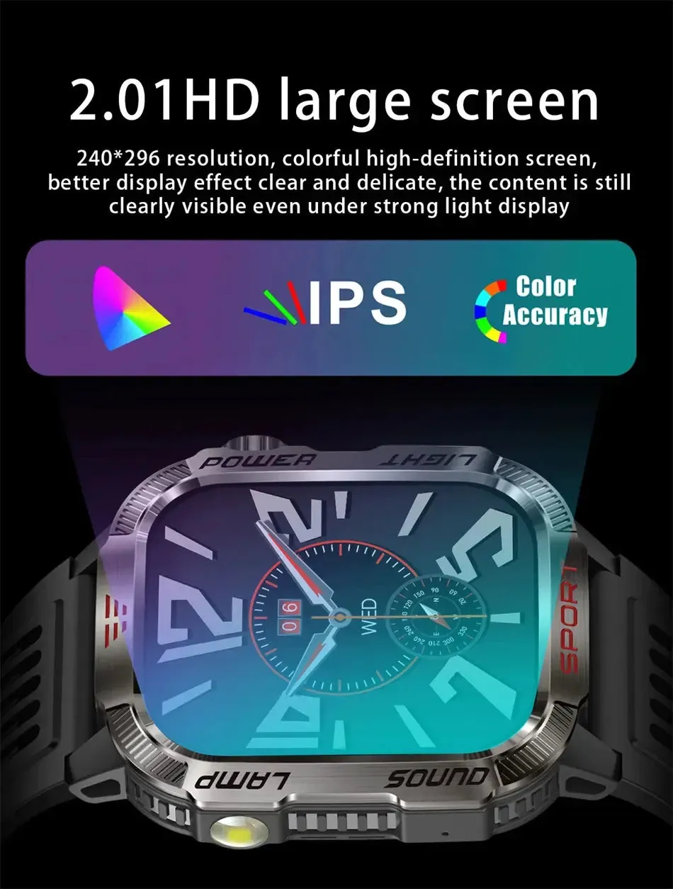 Military-Grade GPS Smartwatch