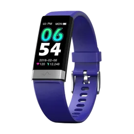 MorePro V19 Fitness Tracker ECG Monitor & Sleep Monitor Blue