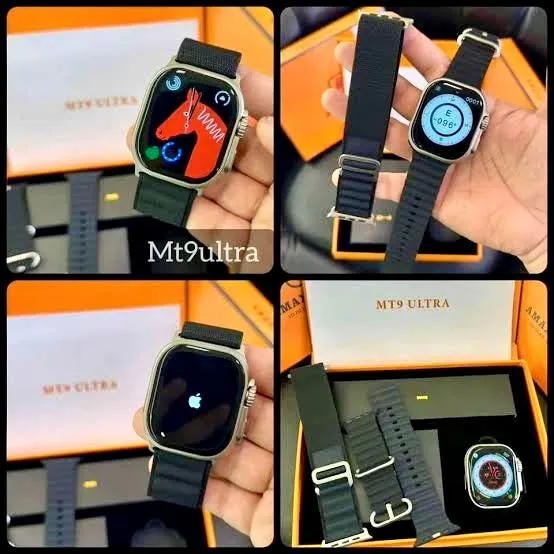 MT9 Super OLED Apple Ultra Series 8 Smartwatch For Both Men / Women 2.2 - HD Screen {Like Never Before}