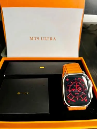 MT9 Super OLED Apple Ultra Series 8 Smartwatch For Both Men / Women 2.2 - HD Screen {Like Never Before}