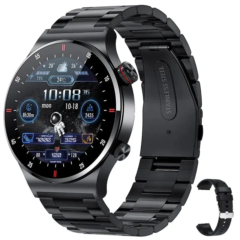 New Bluetooth Smartwatch Men Sports Fitness Tracker Waterproof Smartwatch