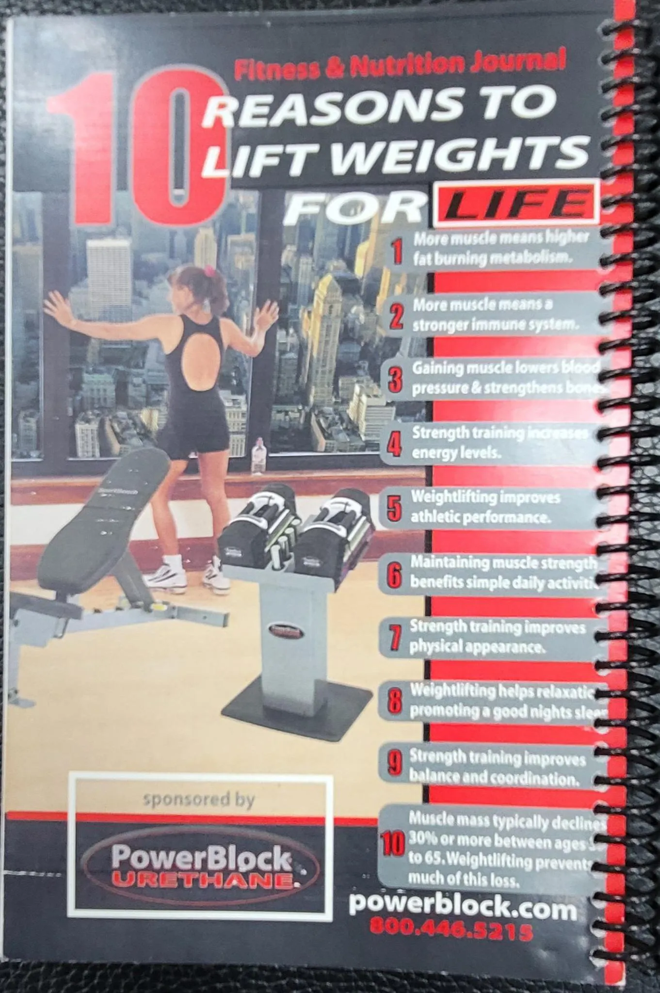 PowerBlock Fitness Journal