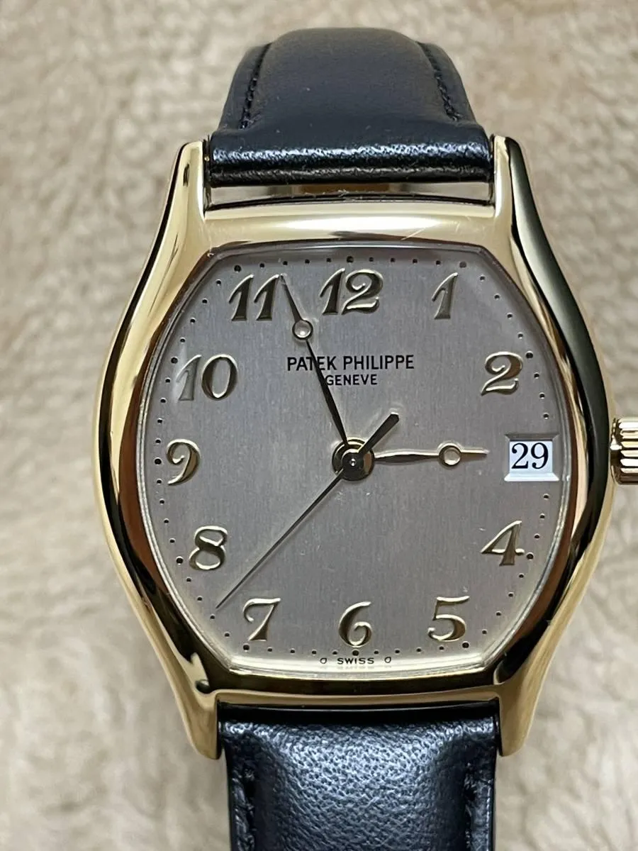 Rare Excellent Condition Patek Philippe Gondolo Ref.5030 in 18K Yellow Gold