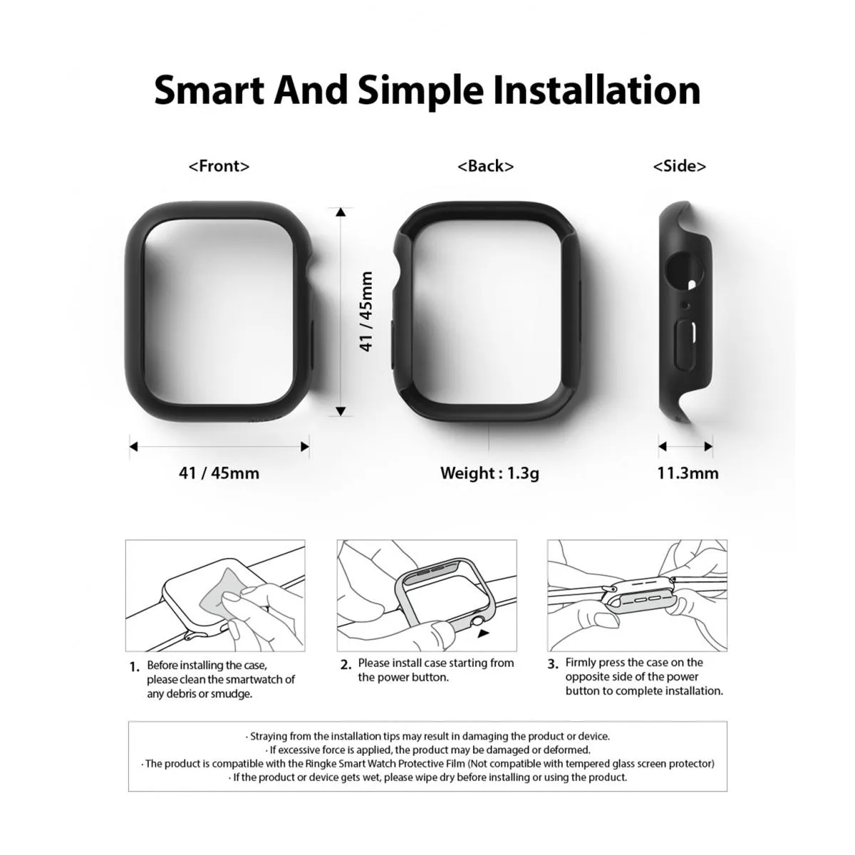 Ringke Slim Case For Watch Series 7/8/9