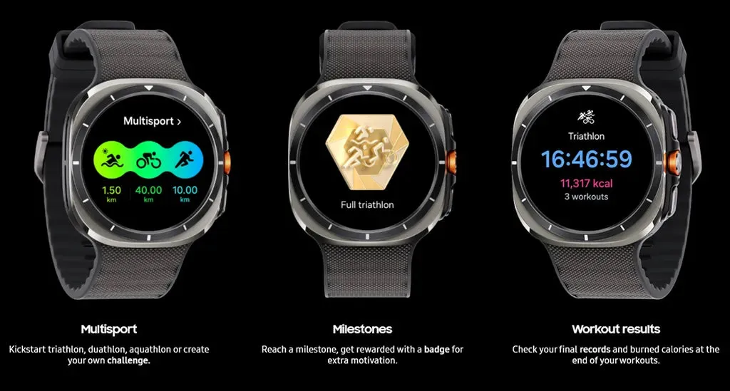 SAMSUNG Galaxy Active Ultra 7 Smartwatch (47mm Super AMOLED Display)