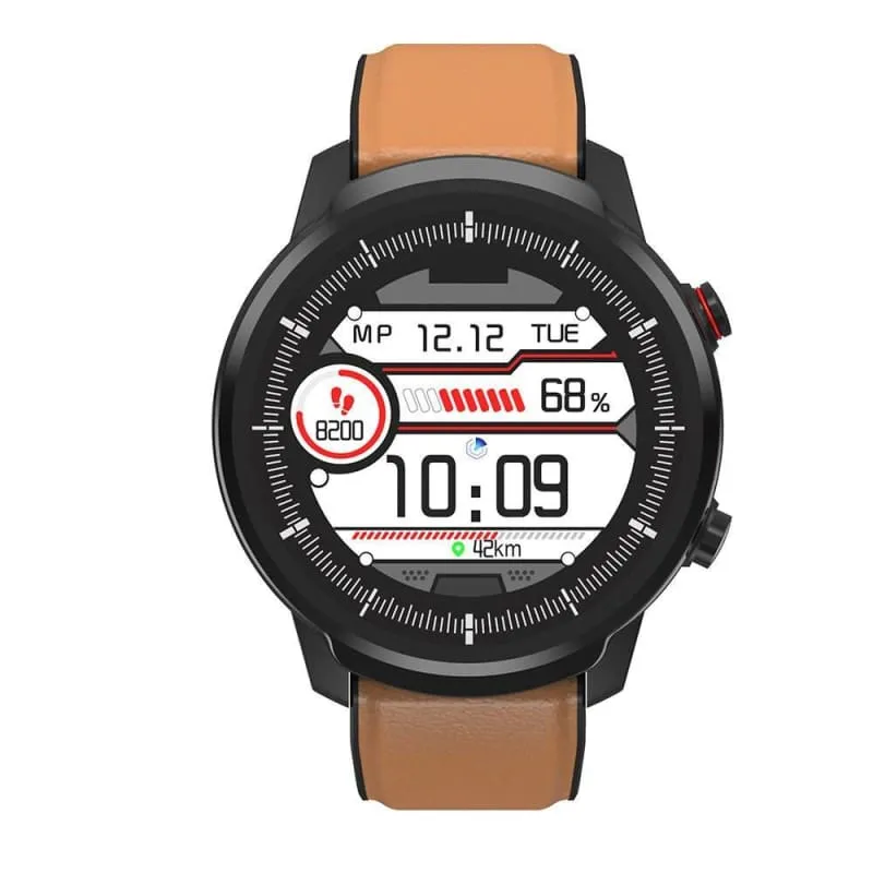 Silica Gel Smartwatch with Heart Rate Monitor