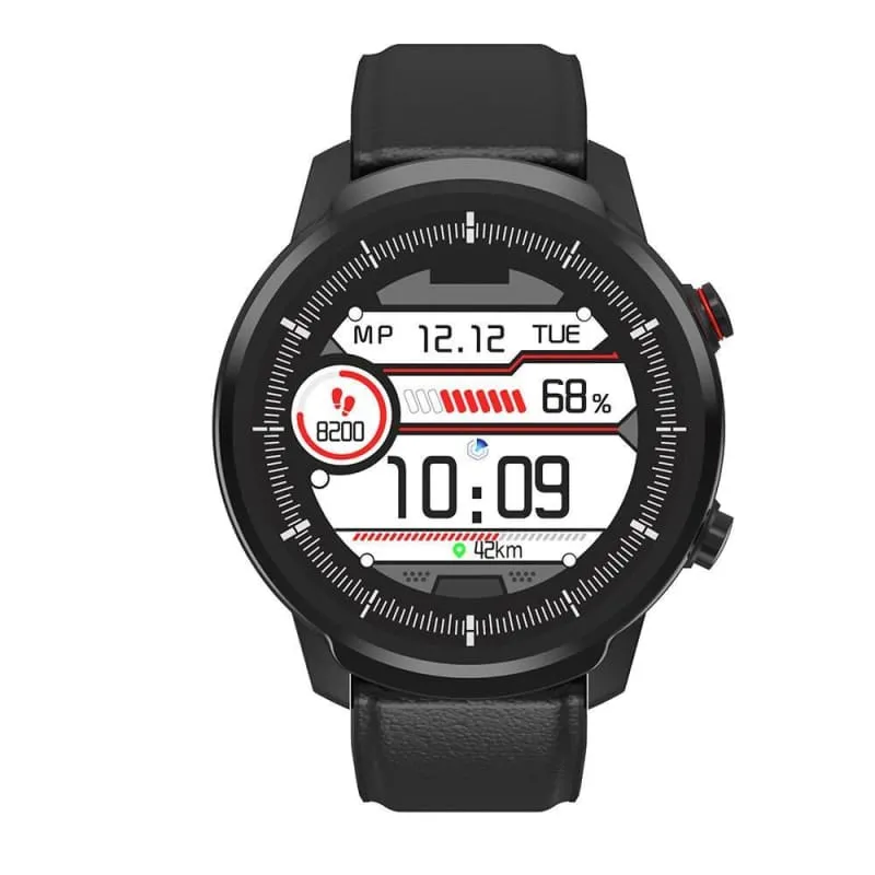 Silica Gel Smartwatch with Heart Rate Monitor