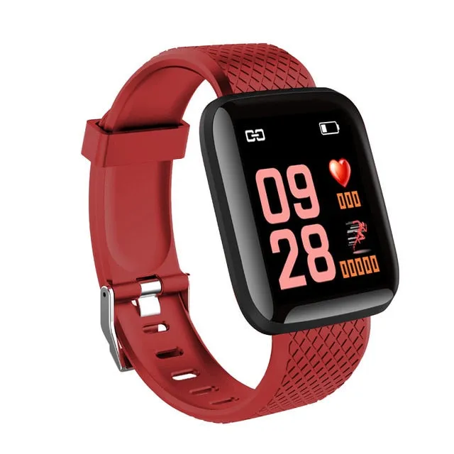 Smart Bracelet Blood Pressure Measurement Waterproof Fitness Tracker Watch Heart Rate Monitor Pedometer Smart Band Women Men