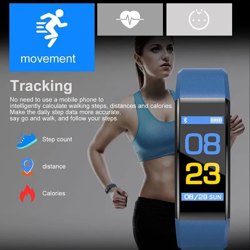 Smart Wristband Gym Fitness Band