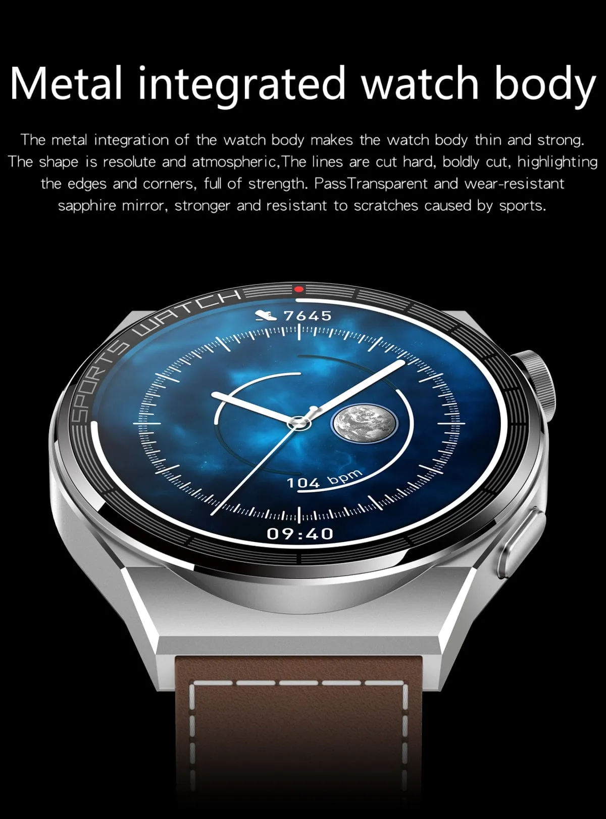 ST62 Dagnet Smartwatch 1.36-Inch Full Touch Screen HD