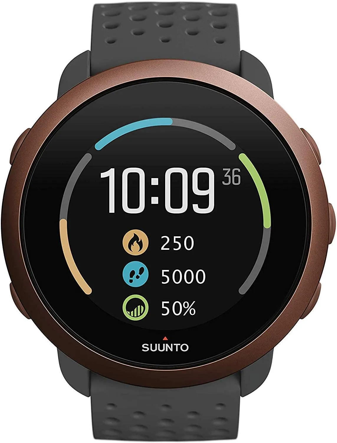 Suunto 3 New Edition Fitness Slate Grey Copper Multisport Watch (SS050415000)