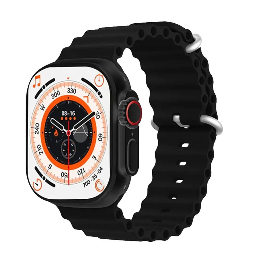 T900 Ultra 2 Smart Watch Bluetooth Call, Heart Rate Monitoring, IP67 Waterproof