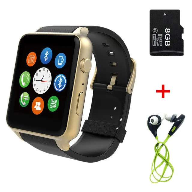 Waterproof 2502c Smart Watch GT88 Bluetooth SIM V4.0 Camera NFC Heart Rate Monitor Support iPhone Android