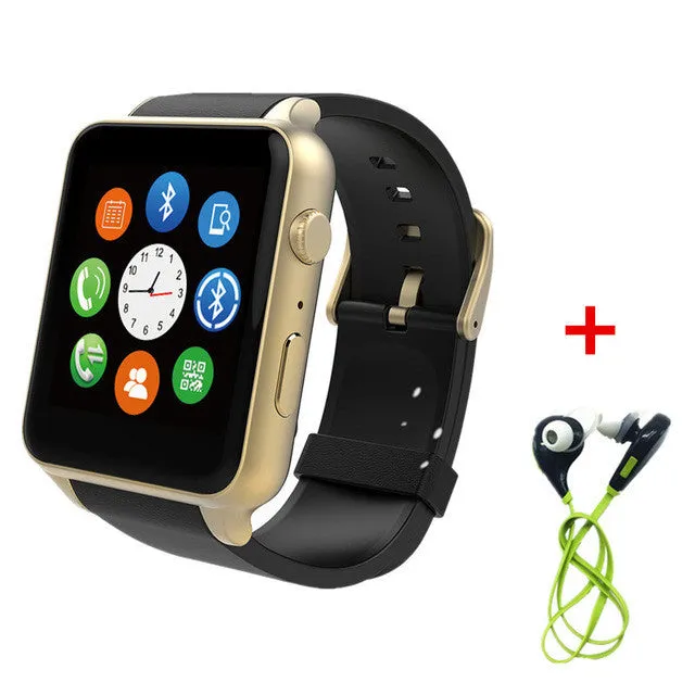 Waterproof 2502c Smart Watch GT88 Bluetooth SIM V4.0 Camera NFC Heart Rate Monitor Support iPhone Android