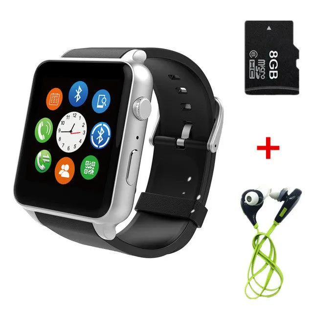 Waterproof 2502c Smart Watch GT88 Bluetooth SIM V4.0 Camera NFC Heart Rate Monitor Support iPhone Android