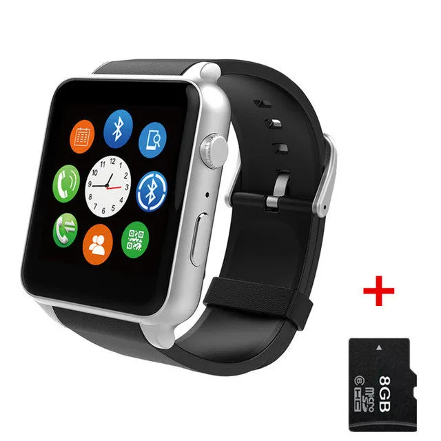 Waterproof 2502c Smart Watch GT88 Bluetooth SIM V4.0 Camera NFC Heart Rate Monitor Support iPhone Android