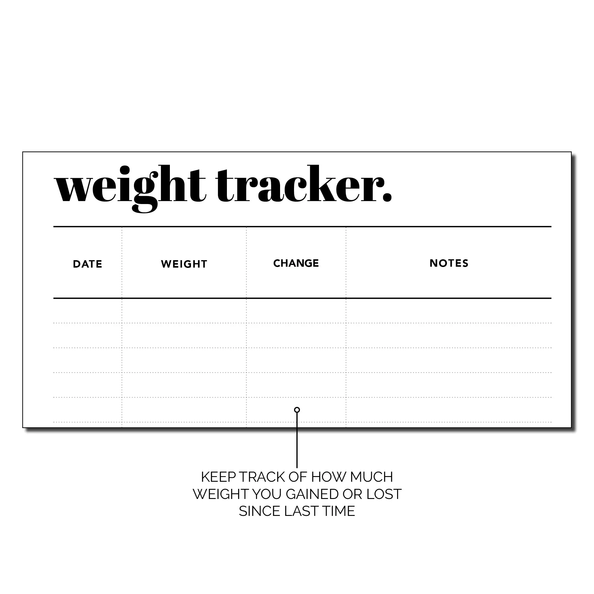 Weight Tracker